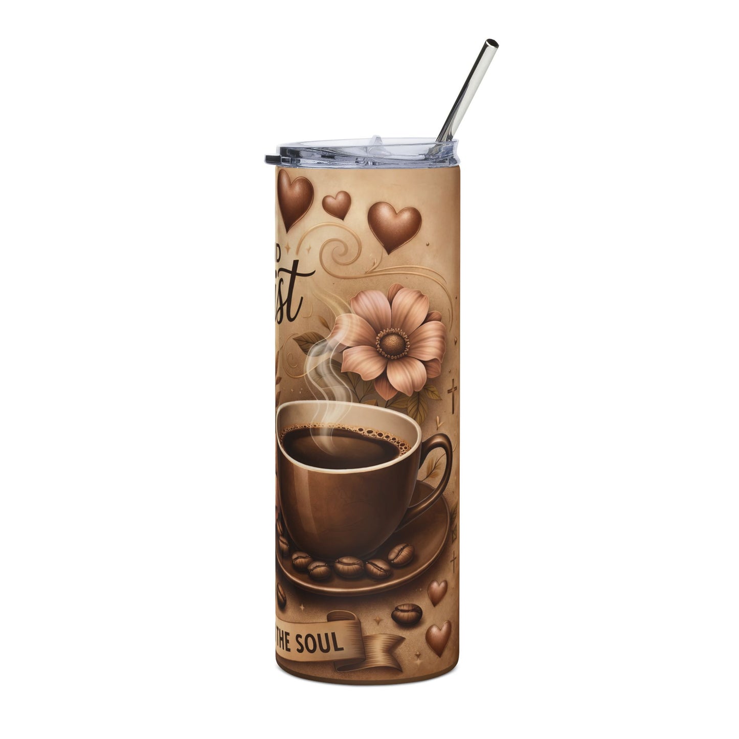 Coffee and Christ — 20oz Stainless Tumbler