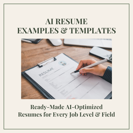 Guide 3 - AI Resume Examples & Templates