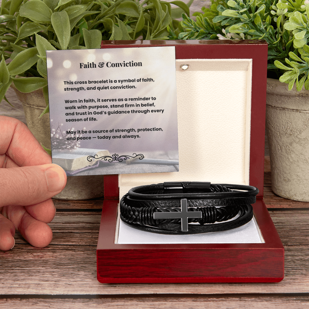 Cross Bracelet | Faith & Conviction
