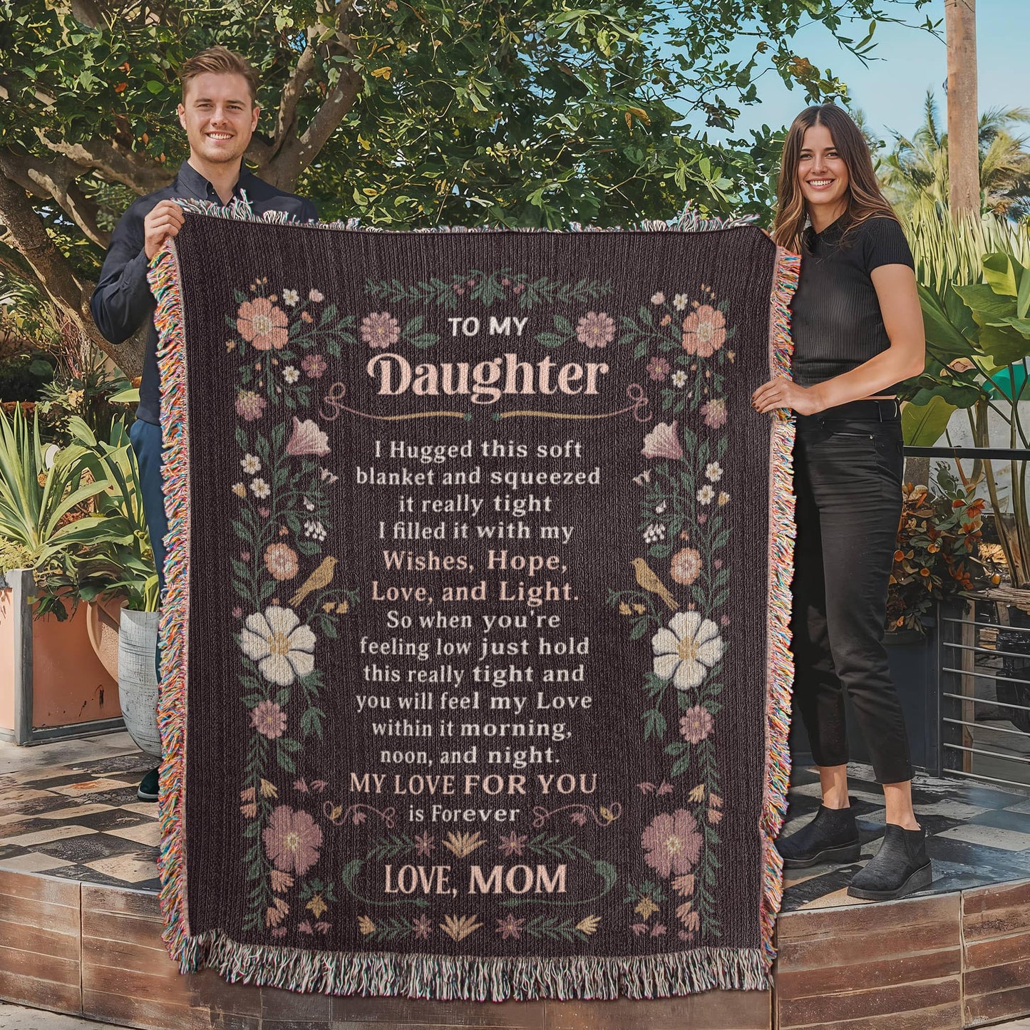 Heirloom Blanket - To My Daughter