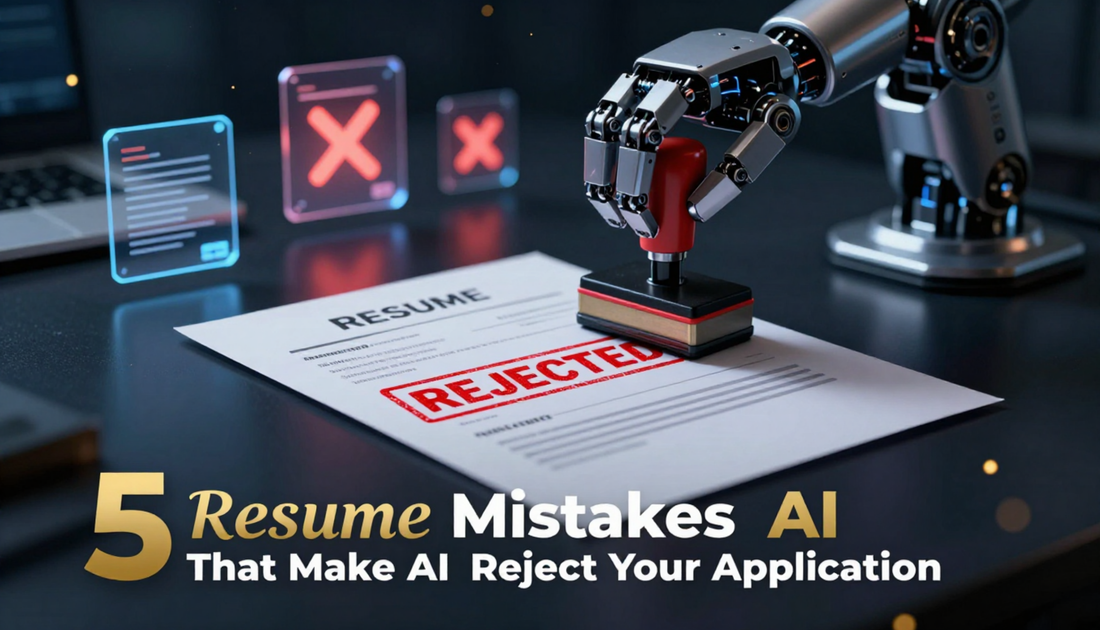 5 Resume Mistakes That Make AI Reject Your Application