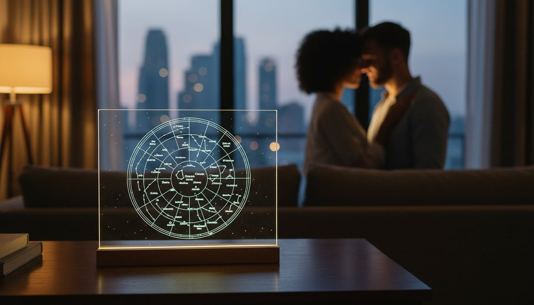 Custom Star Map Acrylic Plaque: Capturing Your Most Precious Moments in the Stars