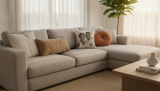 How to Style Custom Pillows on a Sofa: A Guide to Sentimental Decor
