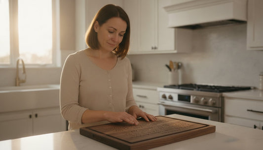 The Heart of the Home: A Guide to the Personalized Recipe Cutting Board