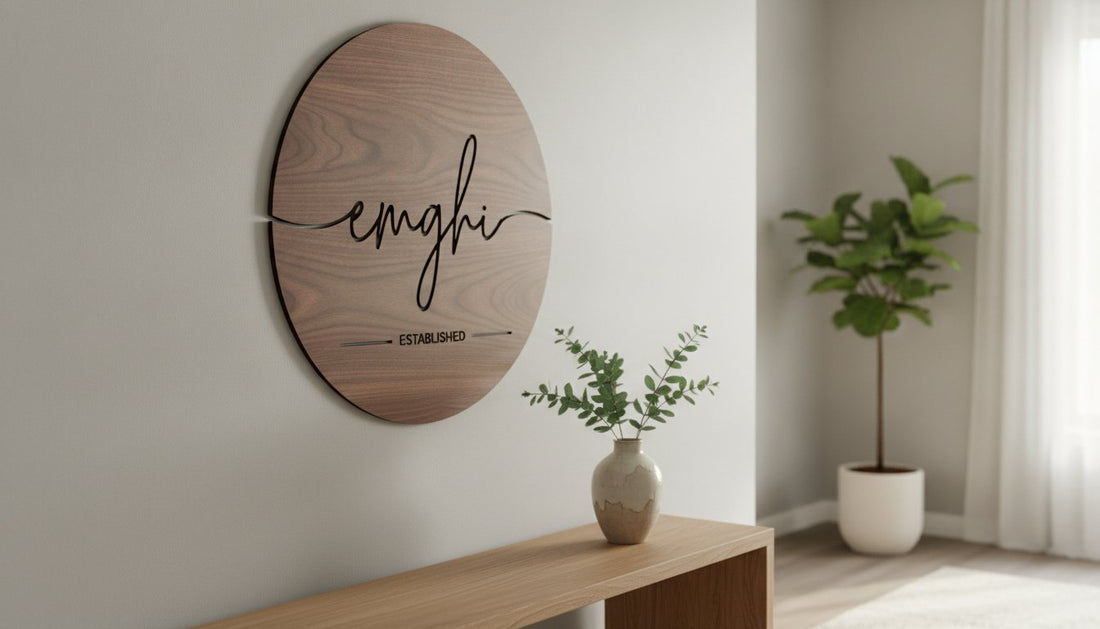 Custom Family Name Signs: A Heartfelt Guide to Personalized Home Decor