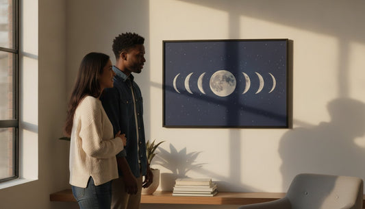 Personalized Moon Phase Wall Art: Capture Your Most Meaningful Nights
