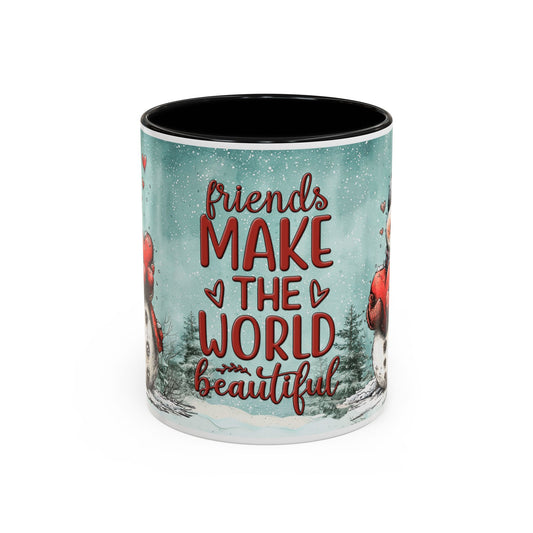 Winter Friends Coffee Mug — Accent Mug | 11 oz & 15 oz