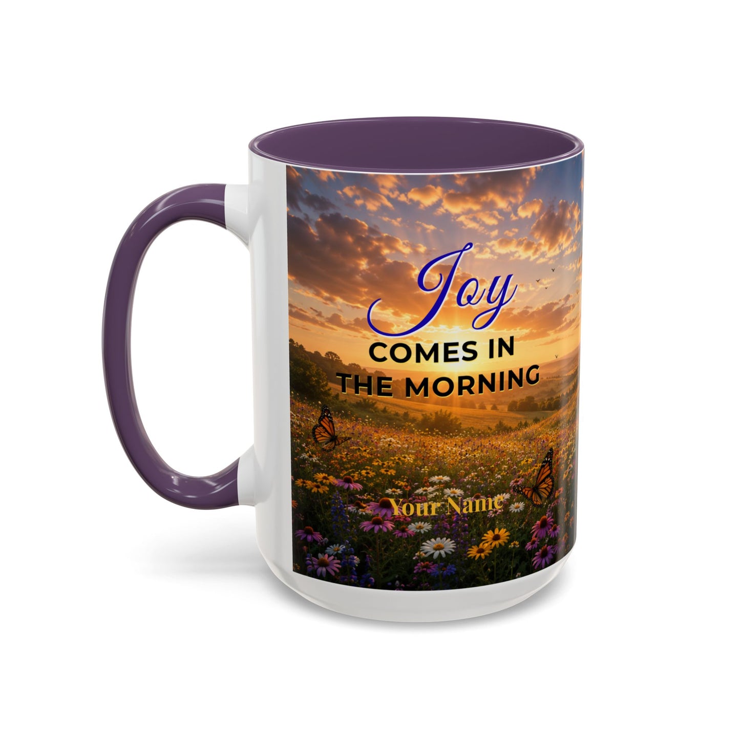 JOY Scripture Mug - Accent Coffee Mug (11, 15oz)