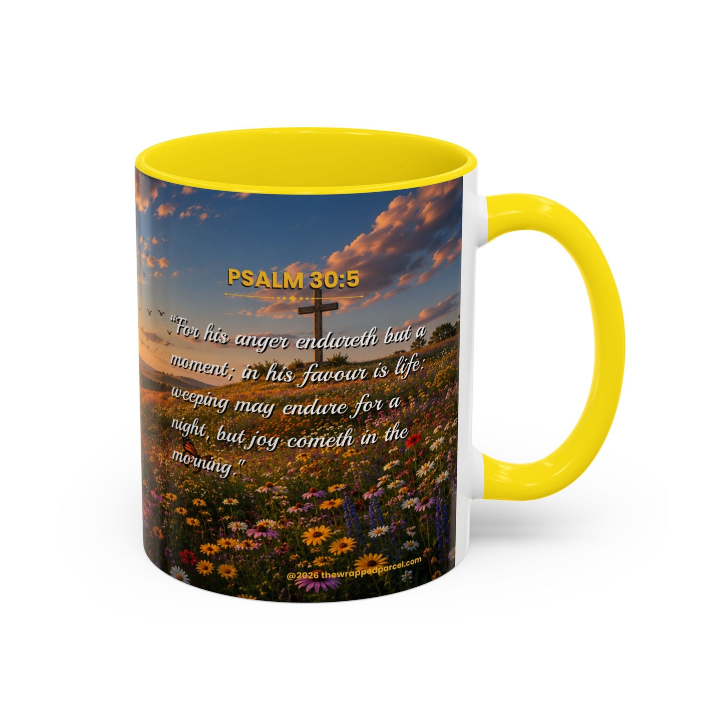 JOY Scripture Mug - Accent Coffee Mug (11, 15oz)