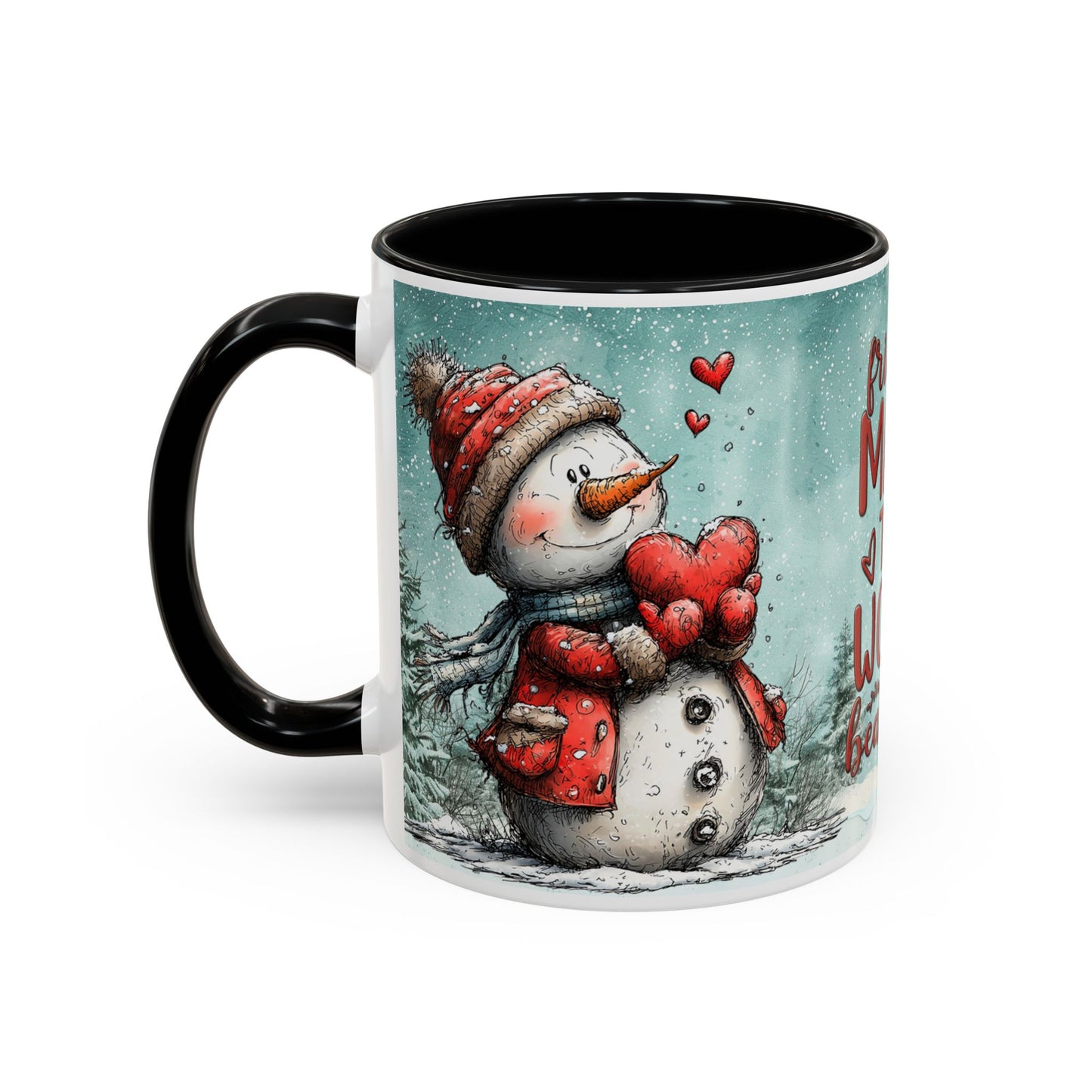 Winter Friends Coffee Mug — Accent Mug | 11 oz & 15 oz