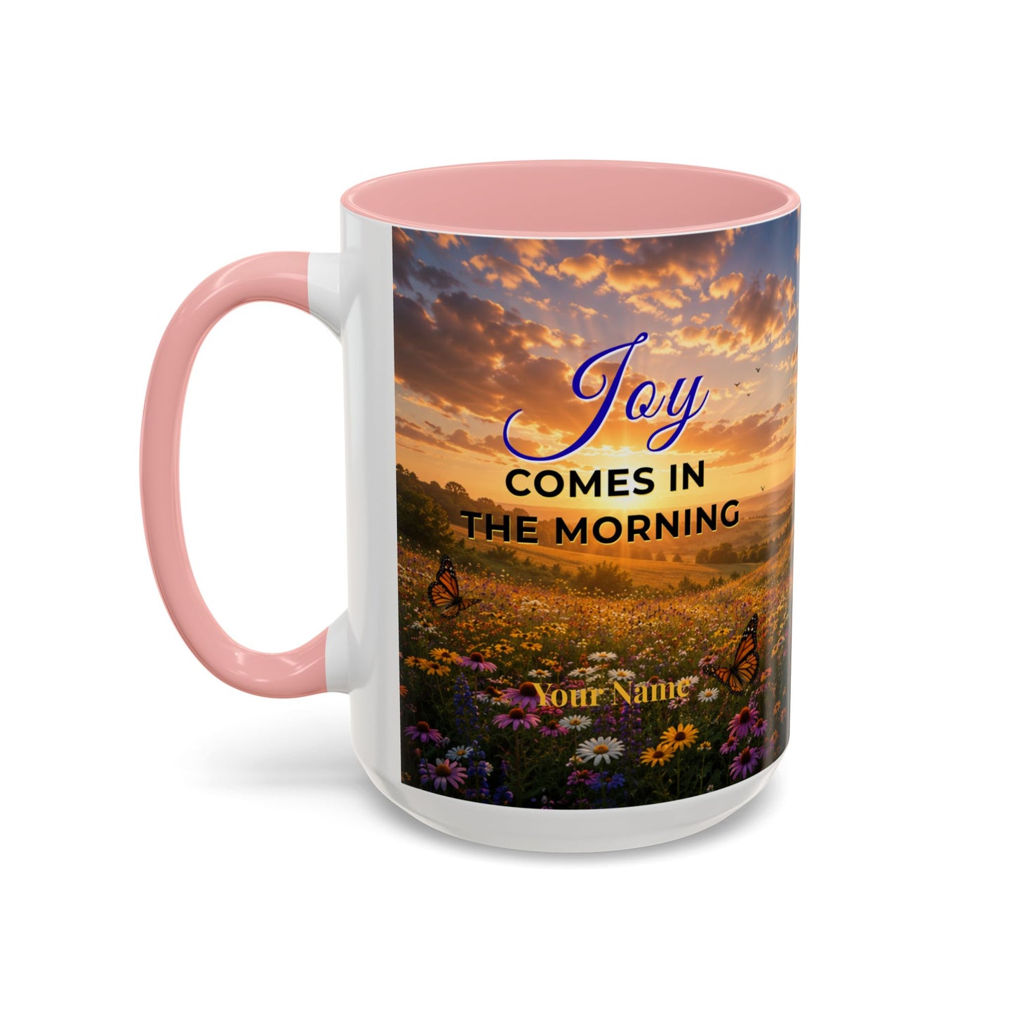JOY Scripture Mug - Accent Coffee Mug (11, 15oz)