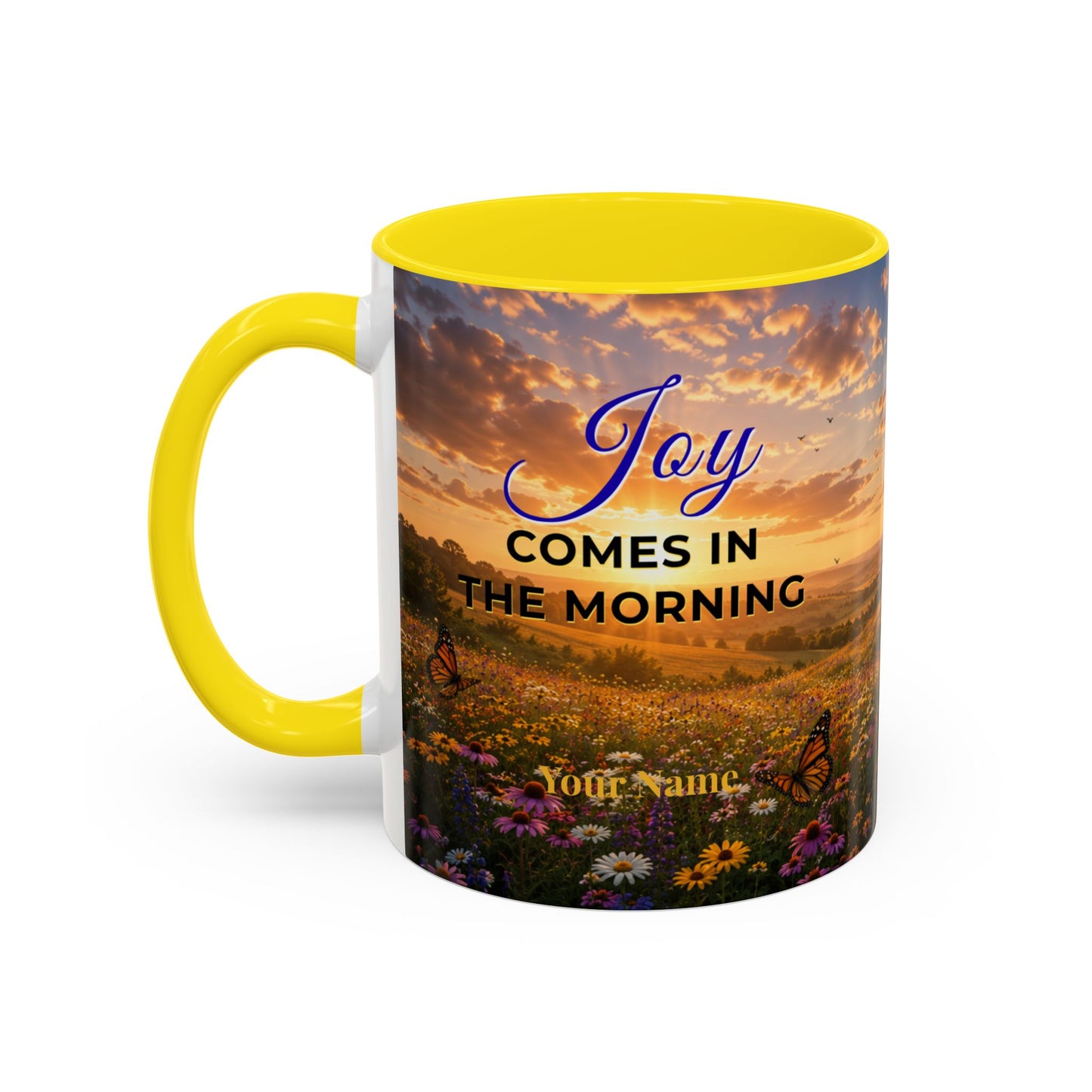 JOY Scripture Mug - Accent Coffee Mug (11, 15oz)