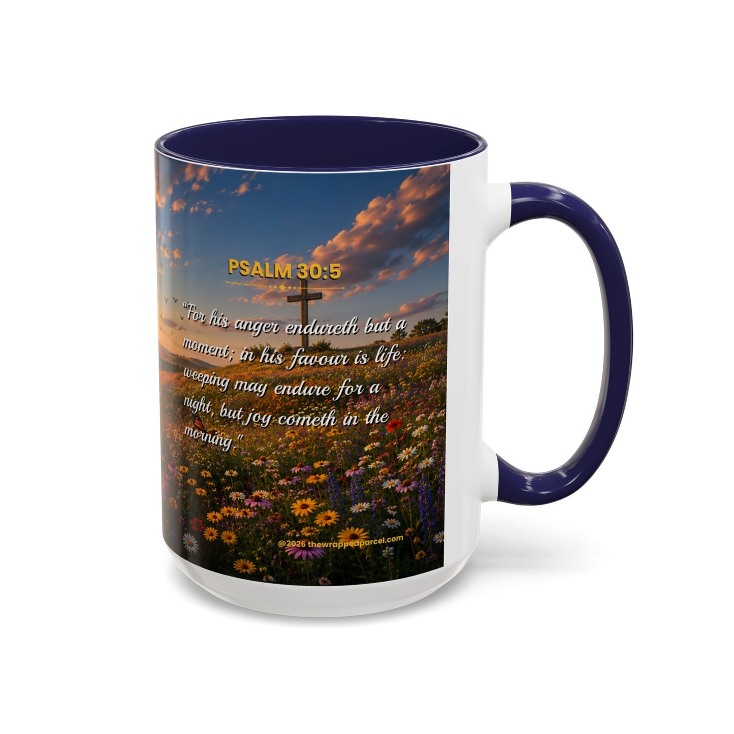 JOY Scripture Mug - Accent Coffee Mug (11, 15oz)