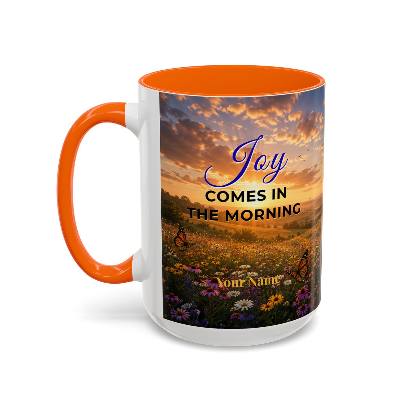 JOY Scripture Mug - Accent Coffee Mug (11, 15oz)