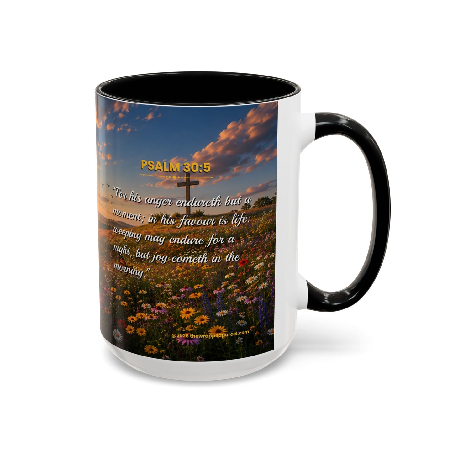 JOY Scripture Mug - Accent Coffee Mug (11, 15oz)