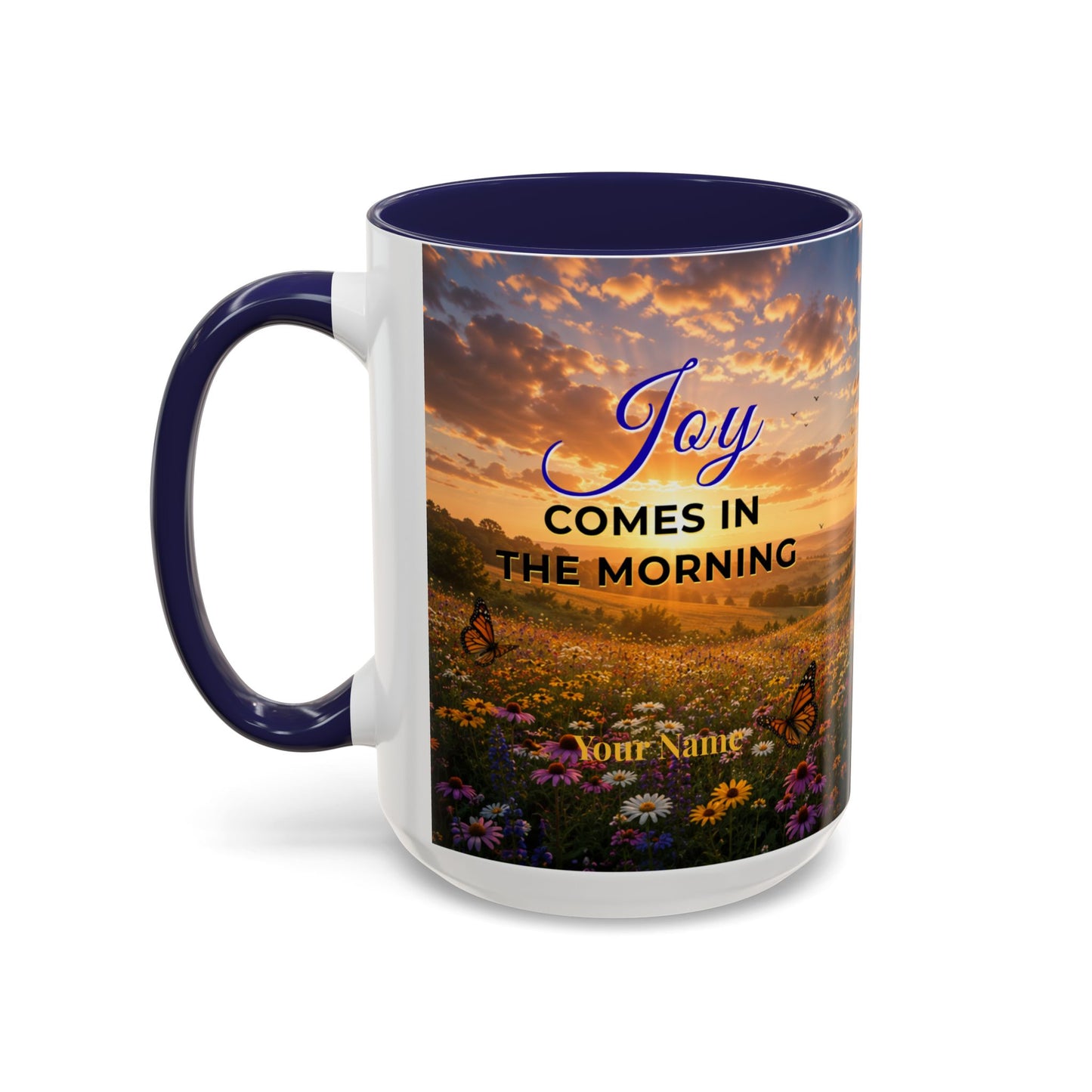 JOY Scripture Mug - Accent Coffee Mug (11, 15oz)
