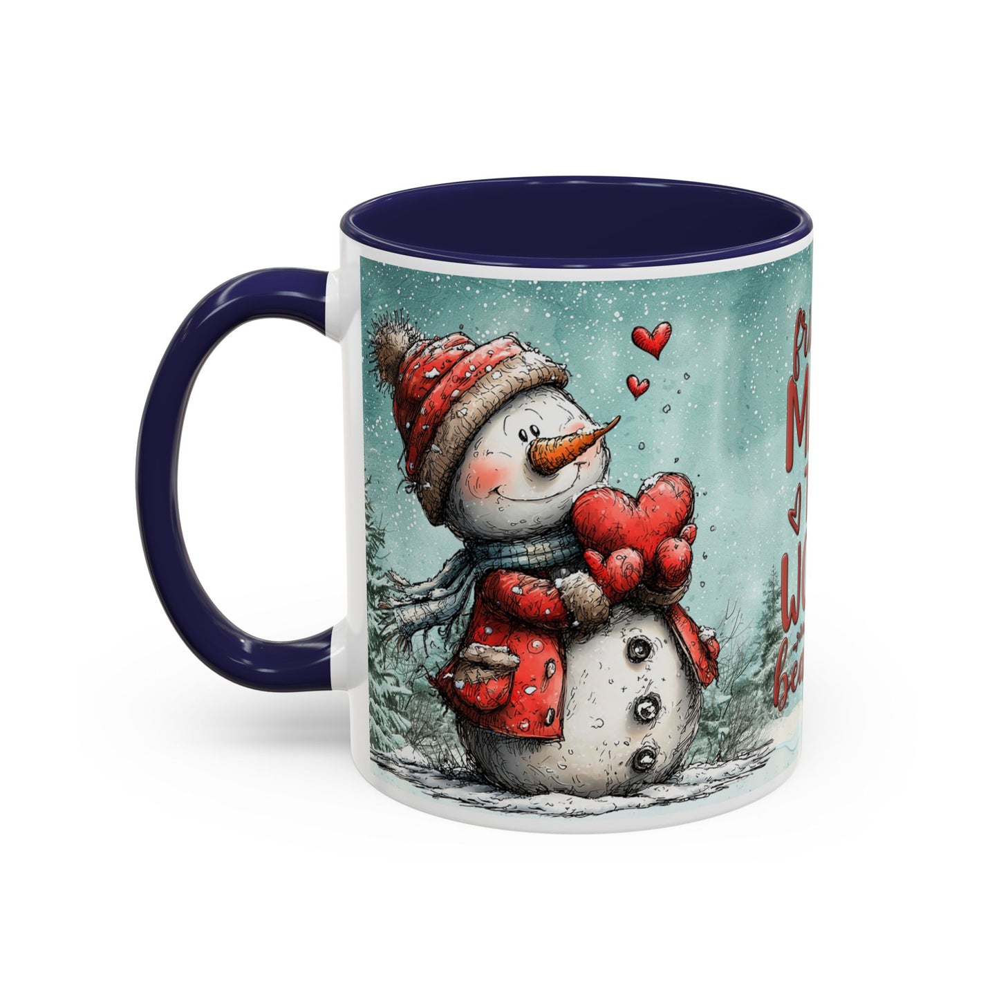 Winter Friends Coffee Mug — Accent Mug | 11 oz & 15 oz