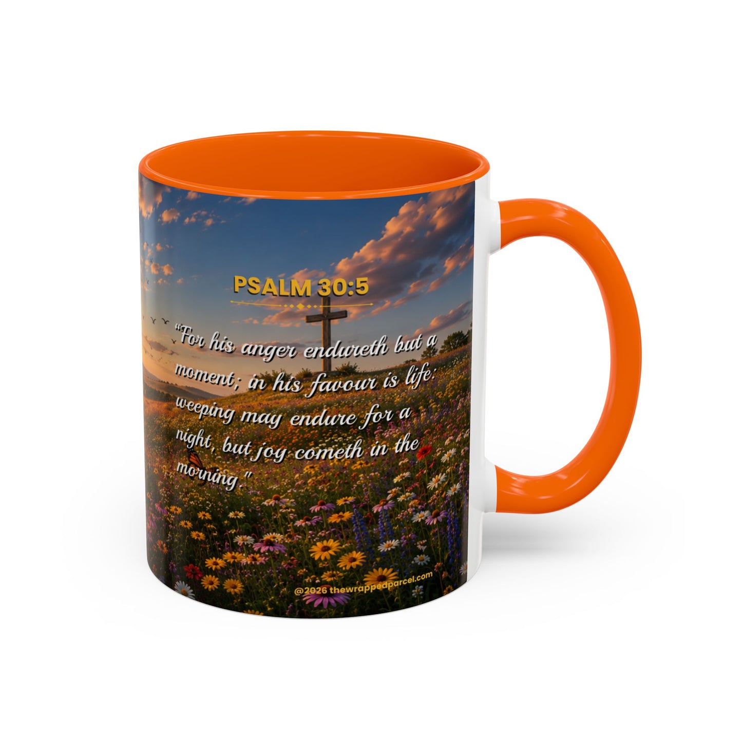 JOY Scripture Mug - Accent Coffee Mug (11, 15oz)