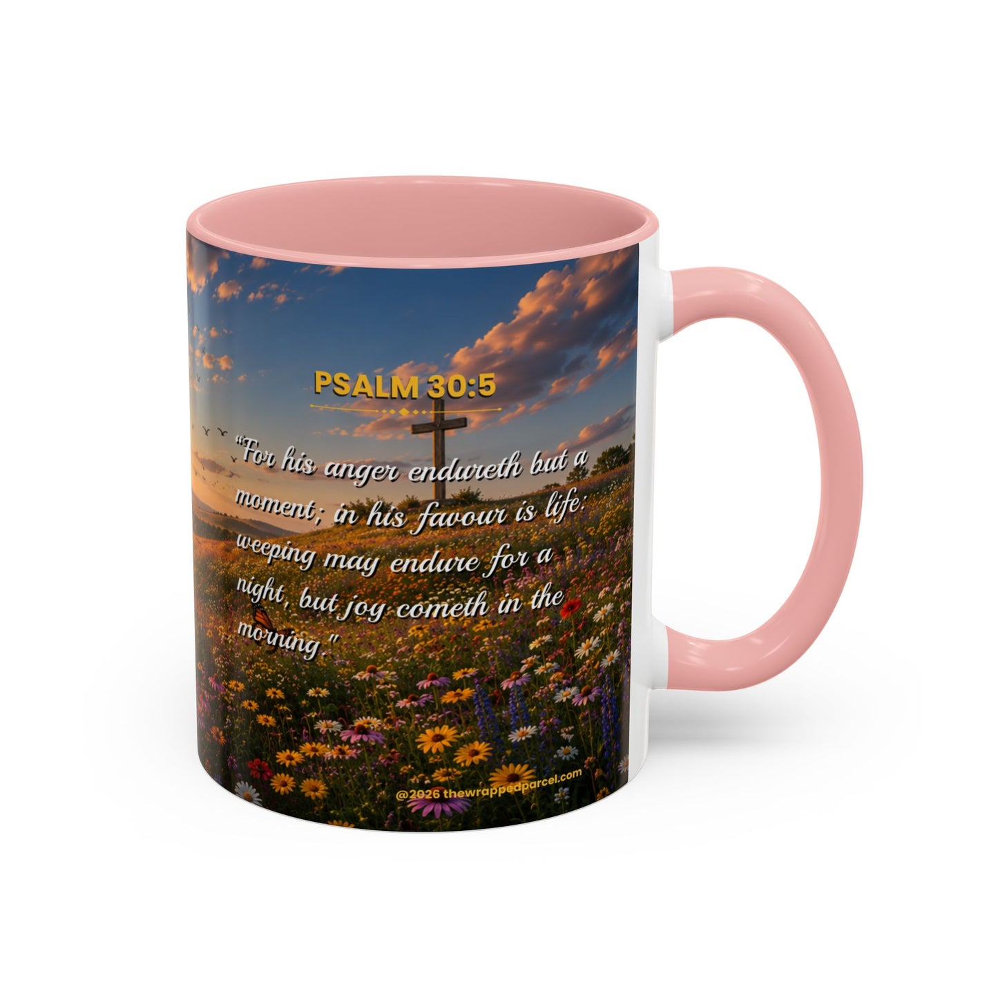 JOY Scripture Mug - Accent Coffee Mug (11, 15oz)