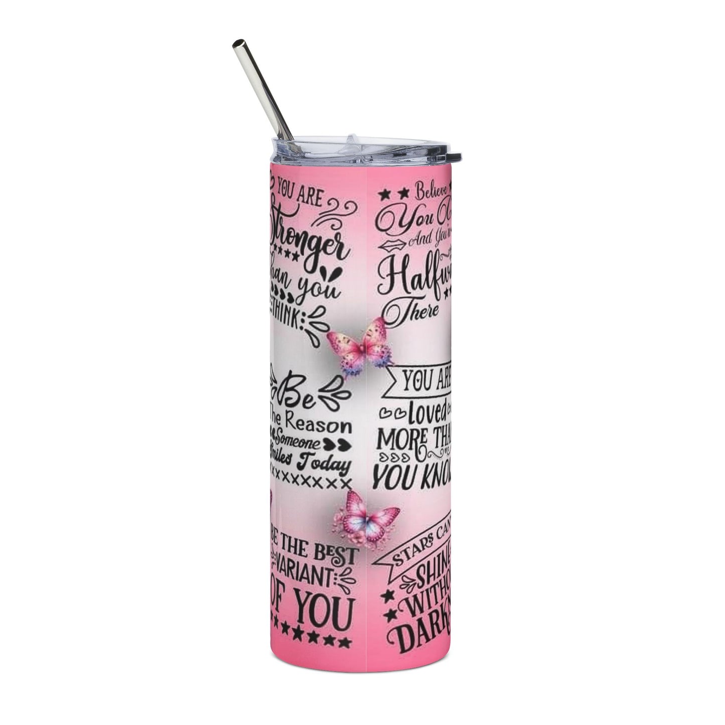 Never Stop Dreaming 20oz Stainless Tumbler