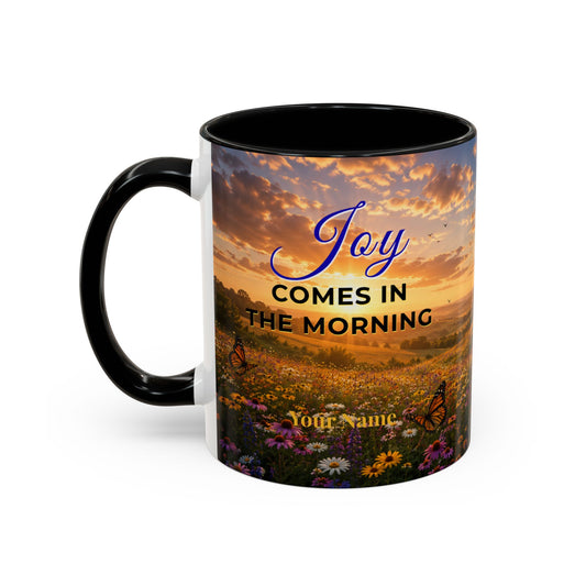 JOY Scripture Mug - Accent Coffee Mug (11, 15oz)