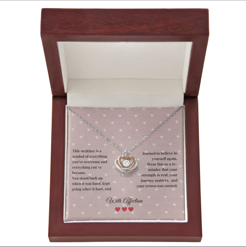Crown Pendant Necklace | With Affection