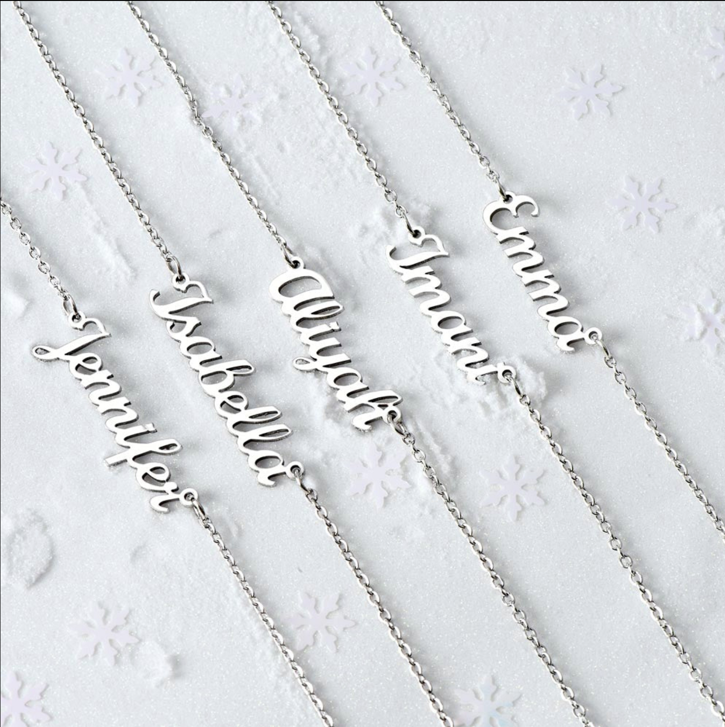 Custom Name Necklace | Personalized Name (Non-Message Card)