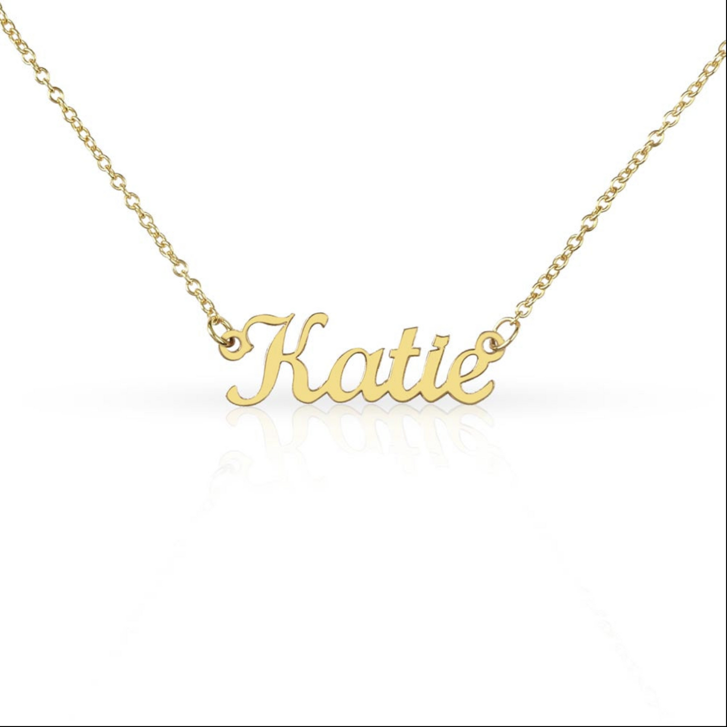 Custom Name Necklace | Personalized Name (Non-Message Card)