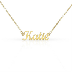 Custom Name Necklace | Personalized Name (Non-Message Card)