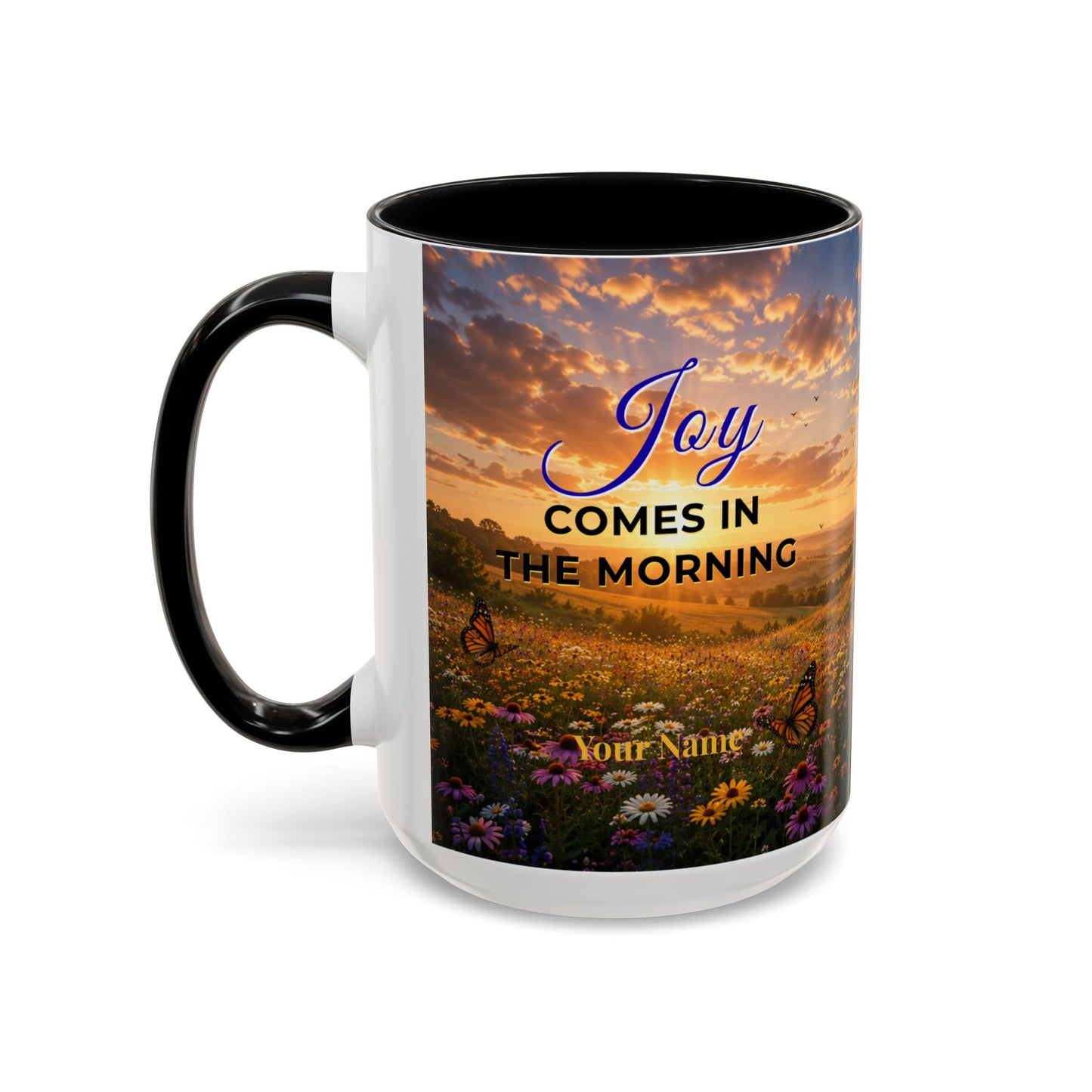 JOY Scripture Mug - Accent Coffee Mug (11, 15oz)
