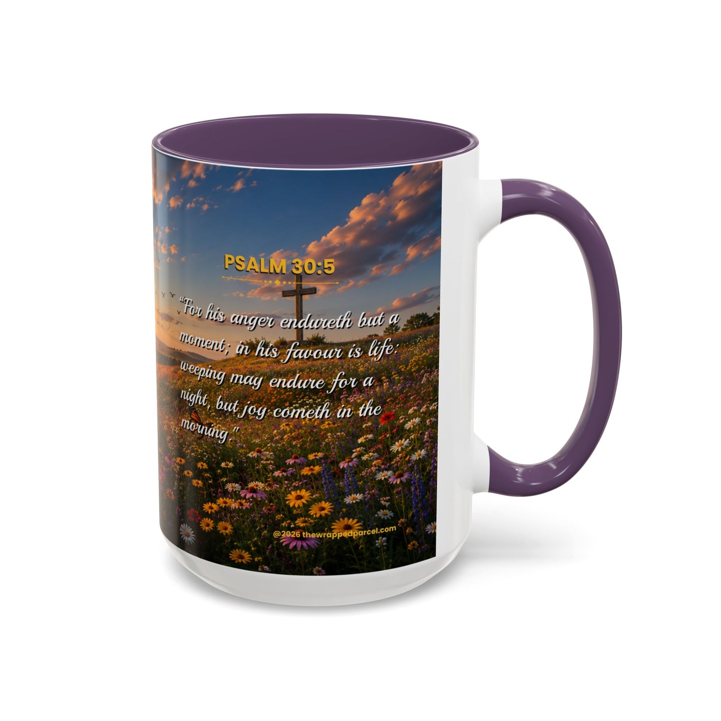JOY Scripture Mug - Accent Coffee Mug (11, 15oz)