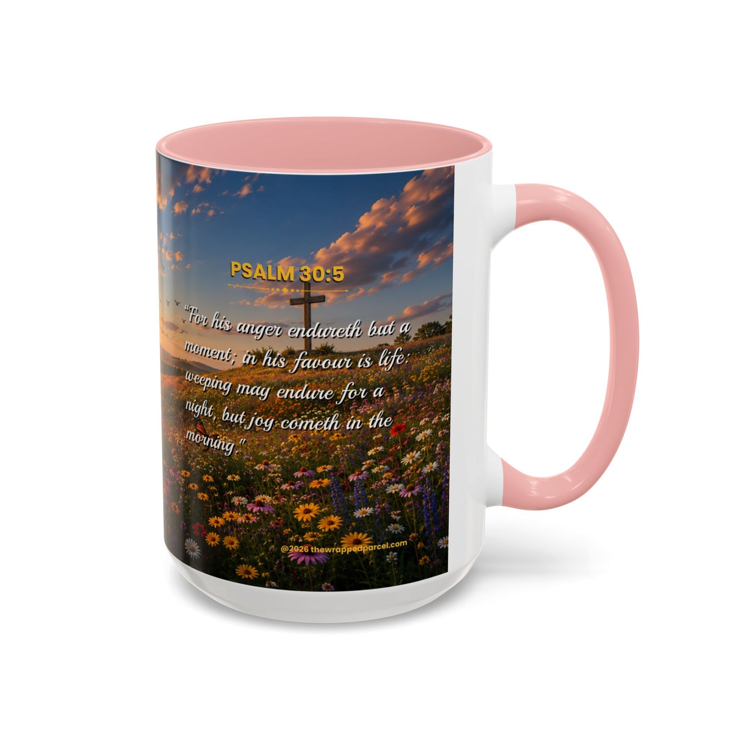JOY Scripture Mug - Accent Coffee Mug (11, 15oz)