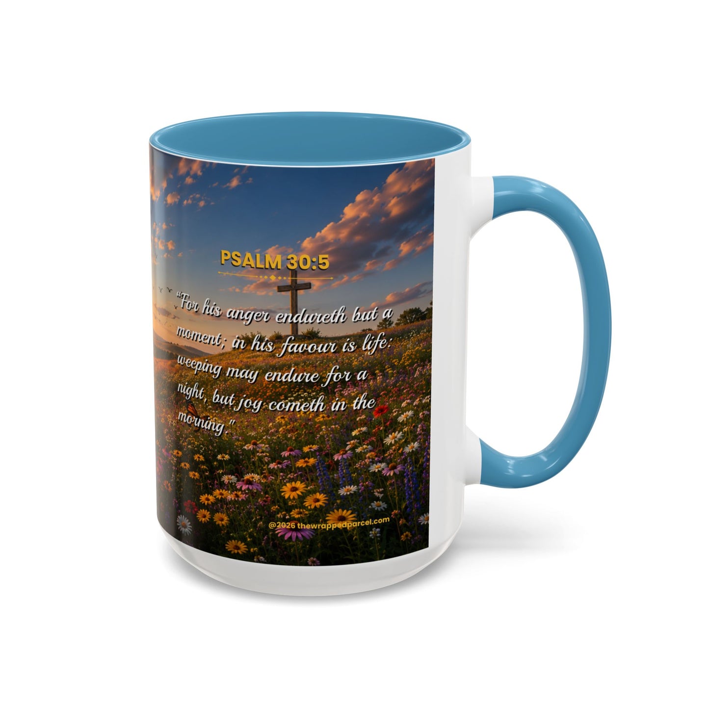 JOY Scripture Mug - Accent Coffee Mug (11, 15oz)