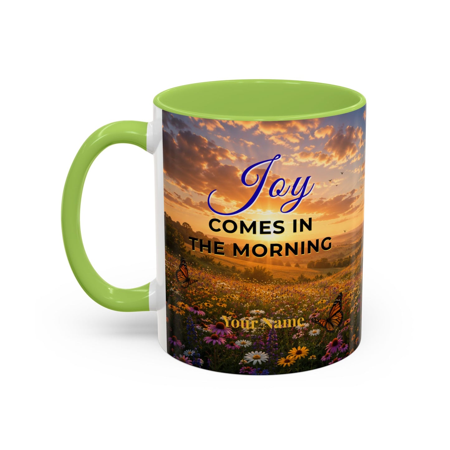 JOY Scripture Mug - Accent Coffee Mug (11, 15oz)