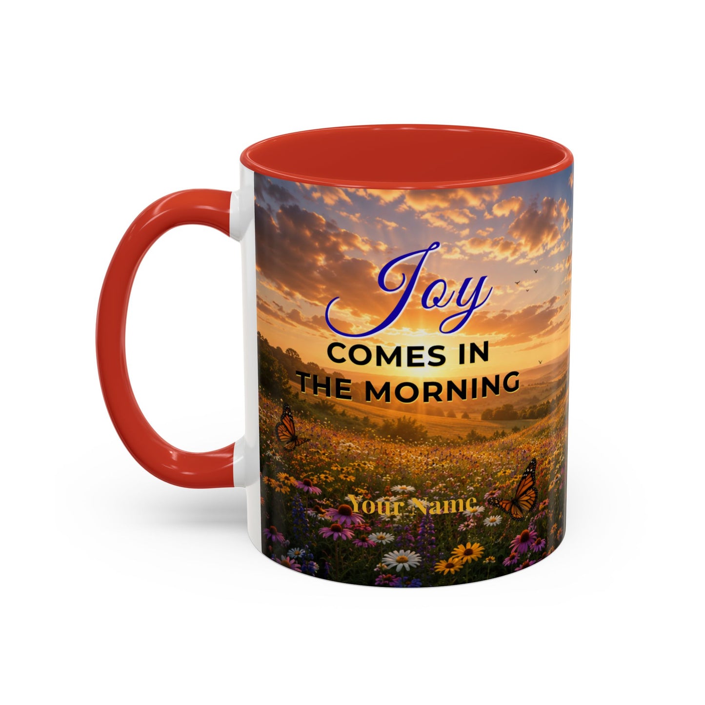 JOY Scripture Mug - Accent Coffee Mug (11, 15oz)