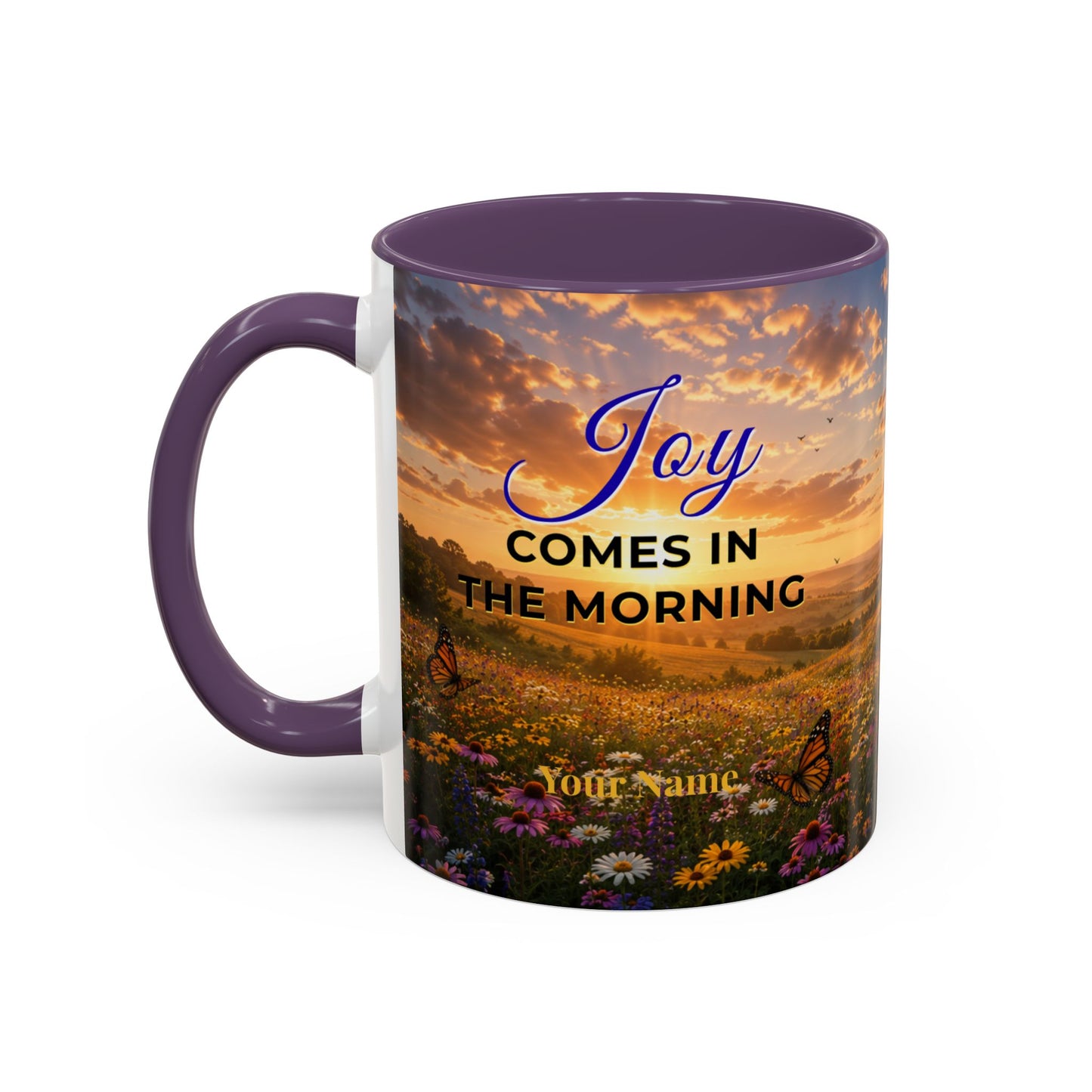 JOY Scripture Mug - Accent Coffee Mug (11, 15oz)