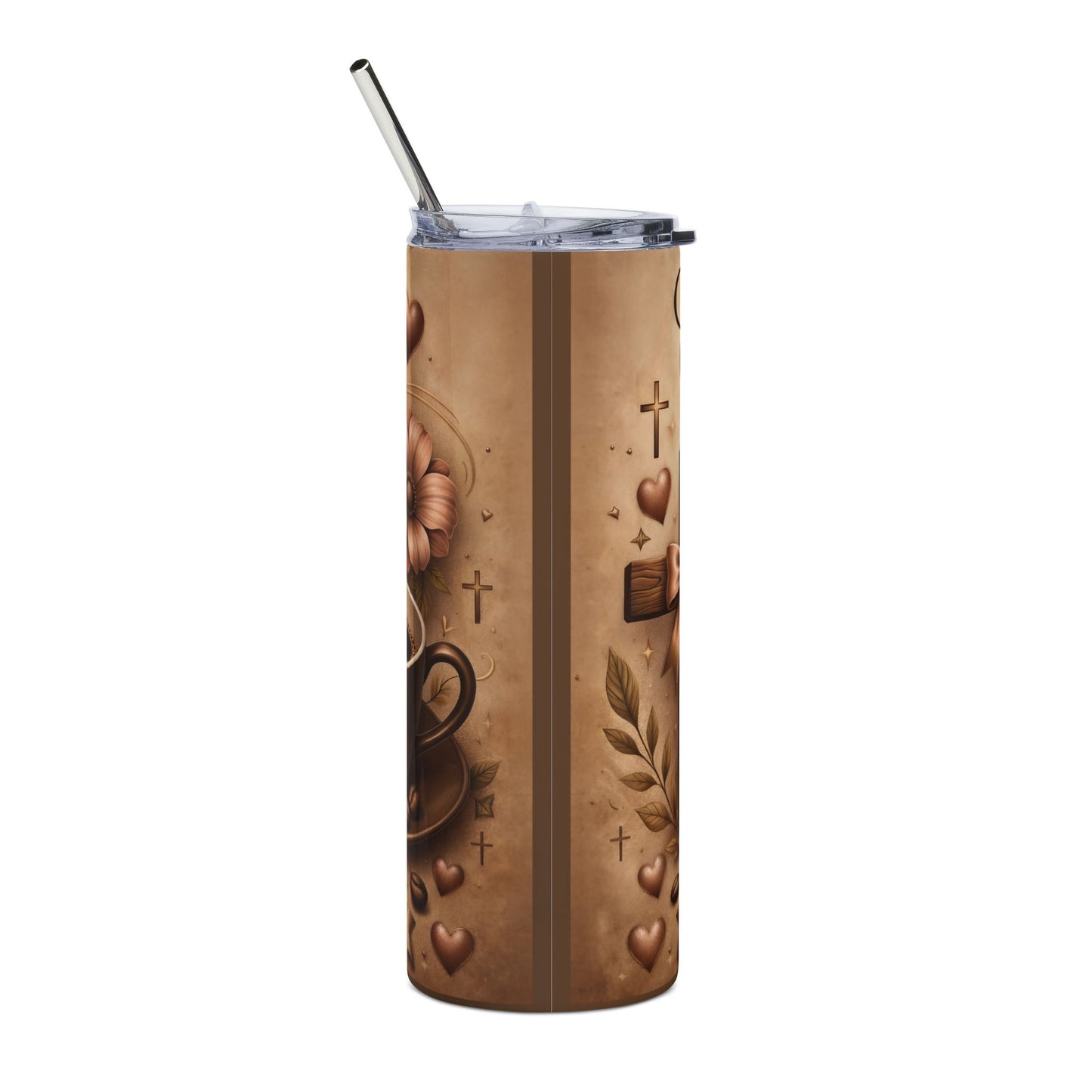 Coffee and Christ — 20oz Stainless Tumbler