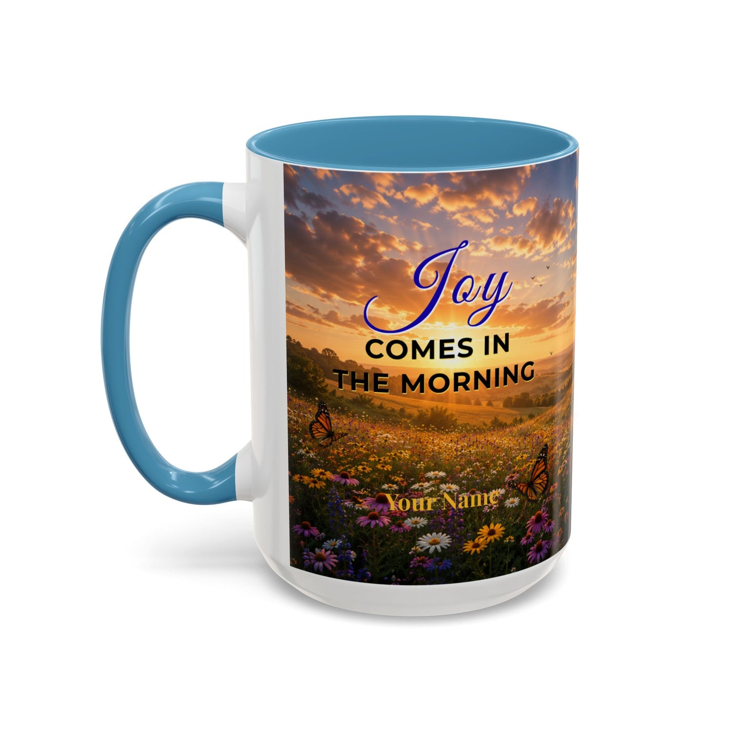 JOY Scripture Mug - Accent Coffee Mug (11, 15oz)