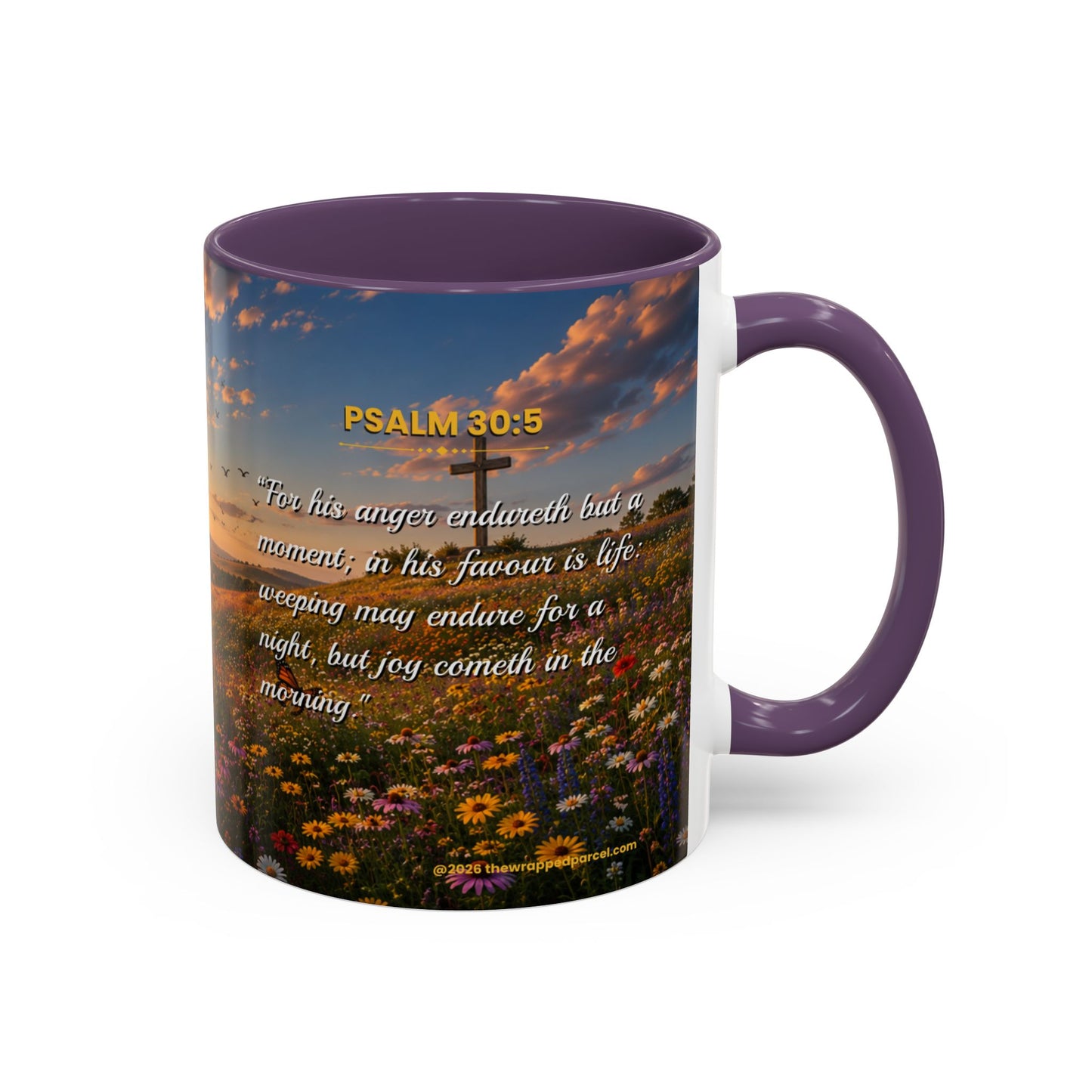 JOY Scripture Mug - Accent Coffee Mug (11, 15oz)