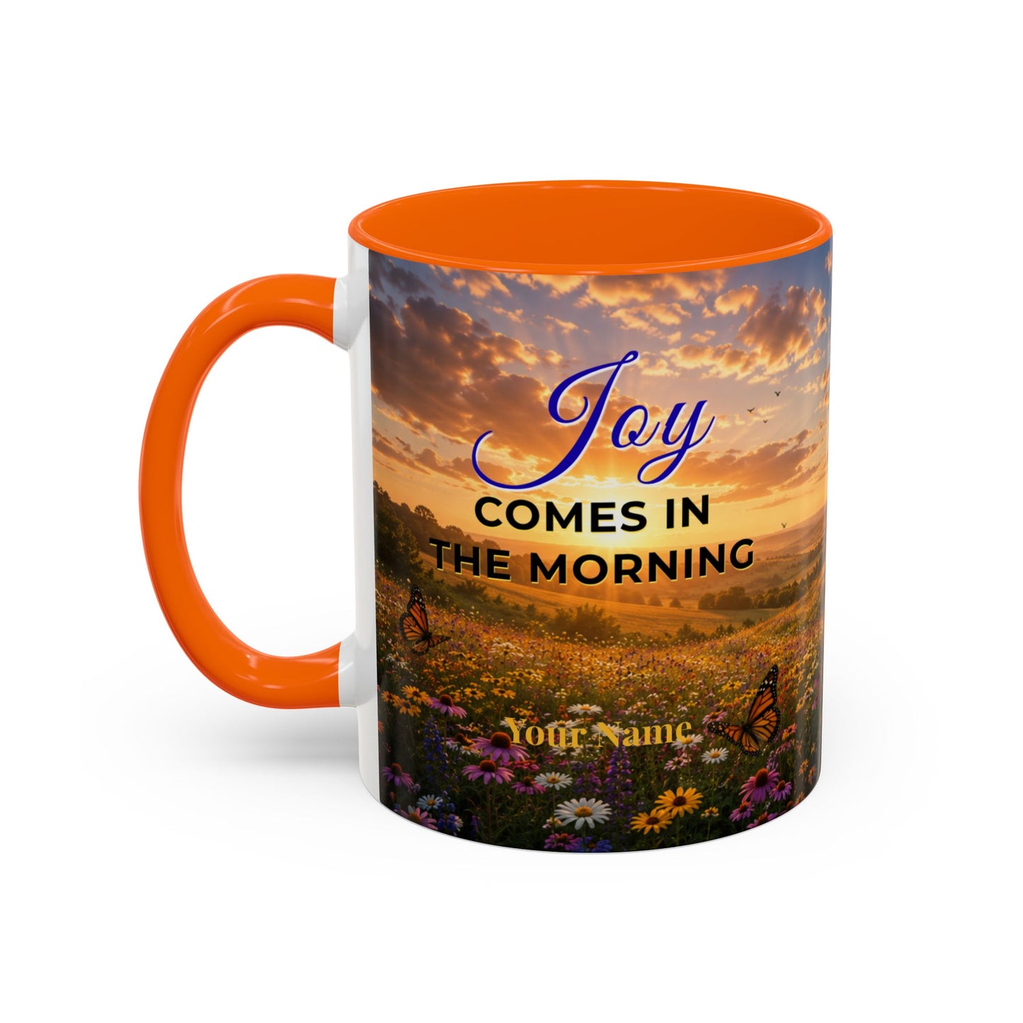 JOY Scripture Mug - Accent Coffee Mug (11, 15oz)