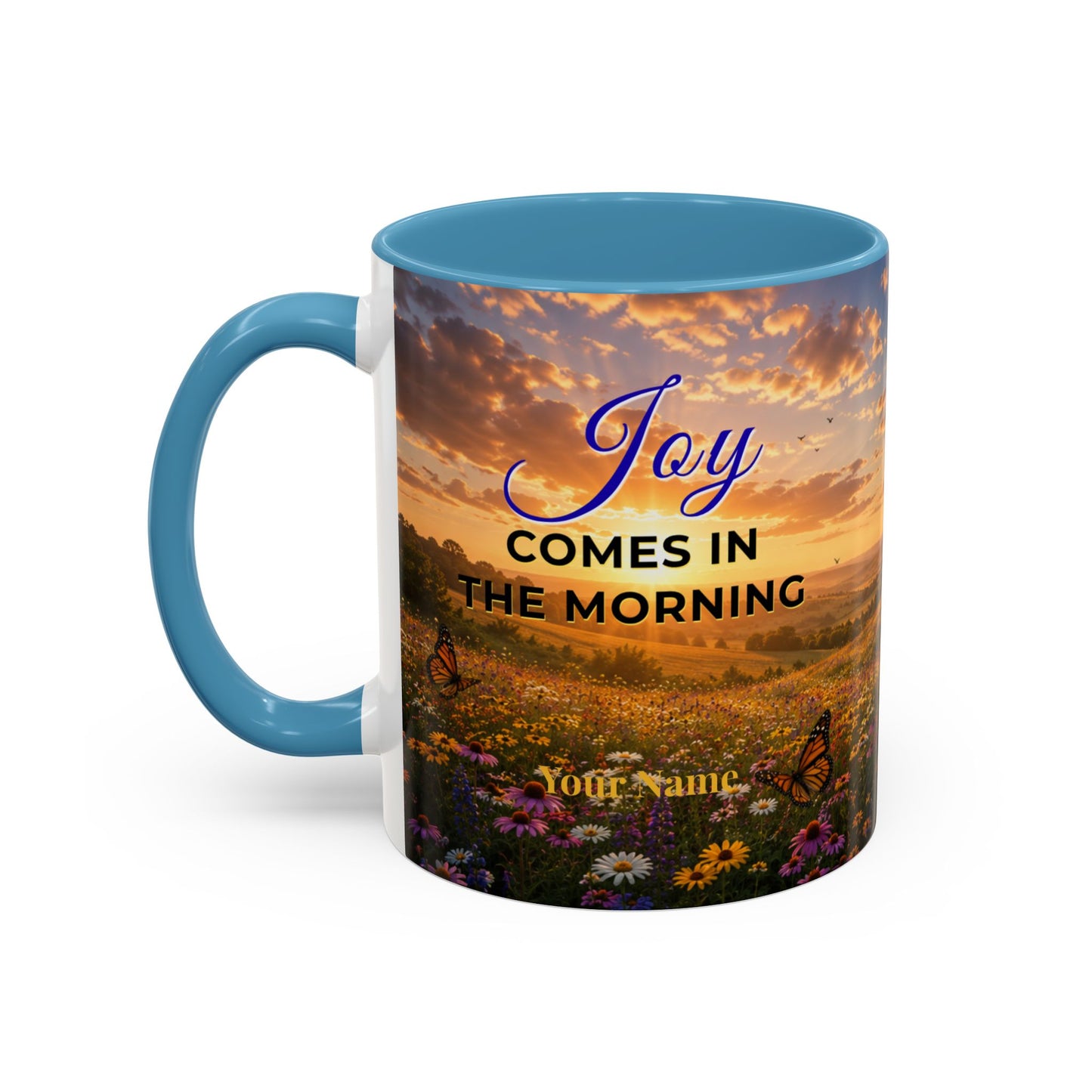 JOY Scripture Mug - Accent Coffee Mug (11, 15oz)
