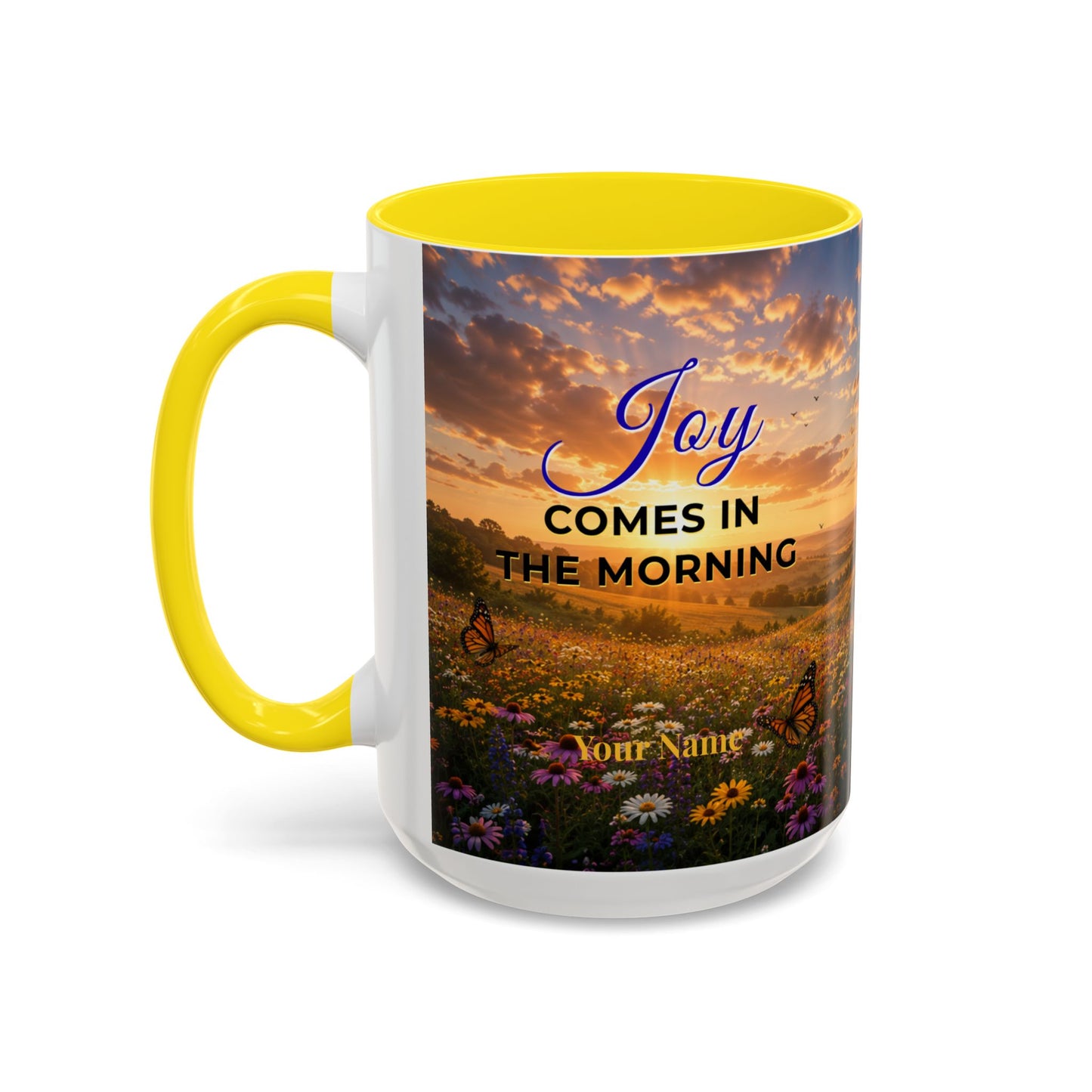 JOY Scripture Mug - Accent Coffee Mug (11, 15oz)