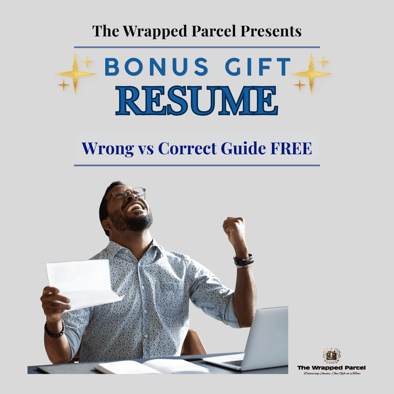 BONUS DOWNLOAD - Resume Wrong Vs Correct