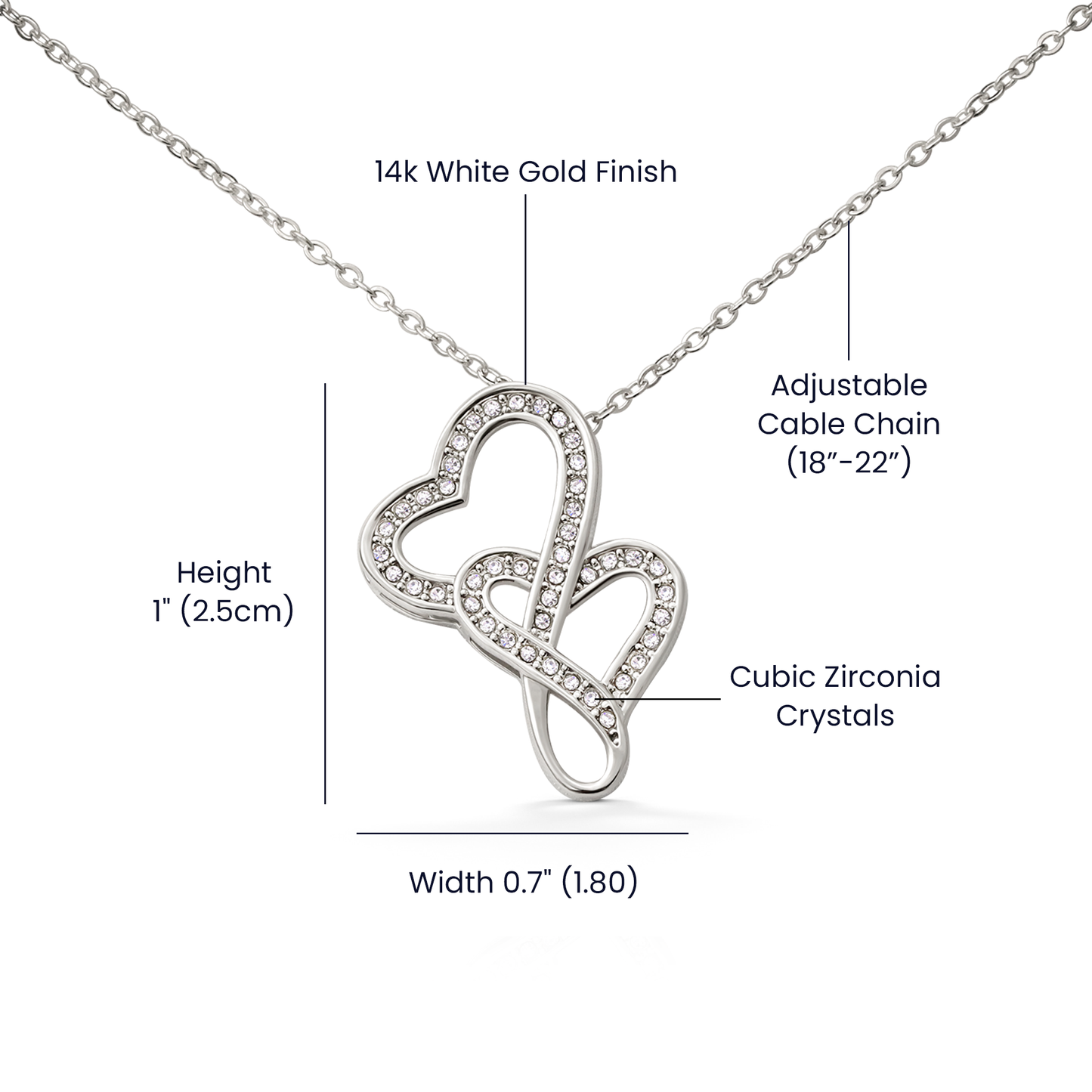 Heart-to-Heart Pendant Necklace | To My Valentine #3