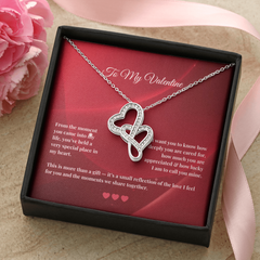 Heart-to-Heart Pendant Necklace | To My Valentine #3