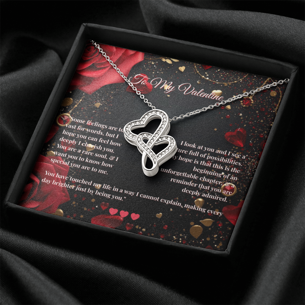 Heart-to-Heart Pendant Necklace | To My Valentine #2