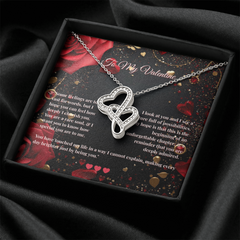 Heart-to-Heart Pendant Necklace | To My Valentine #2