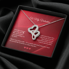 Heart-to-Heart Pendant Necklace | To My Valentine #3