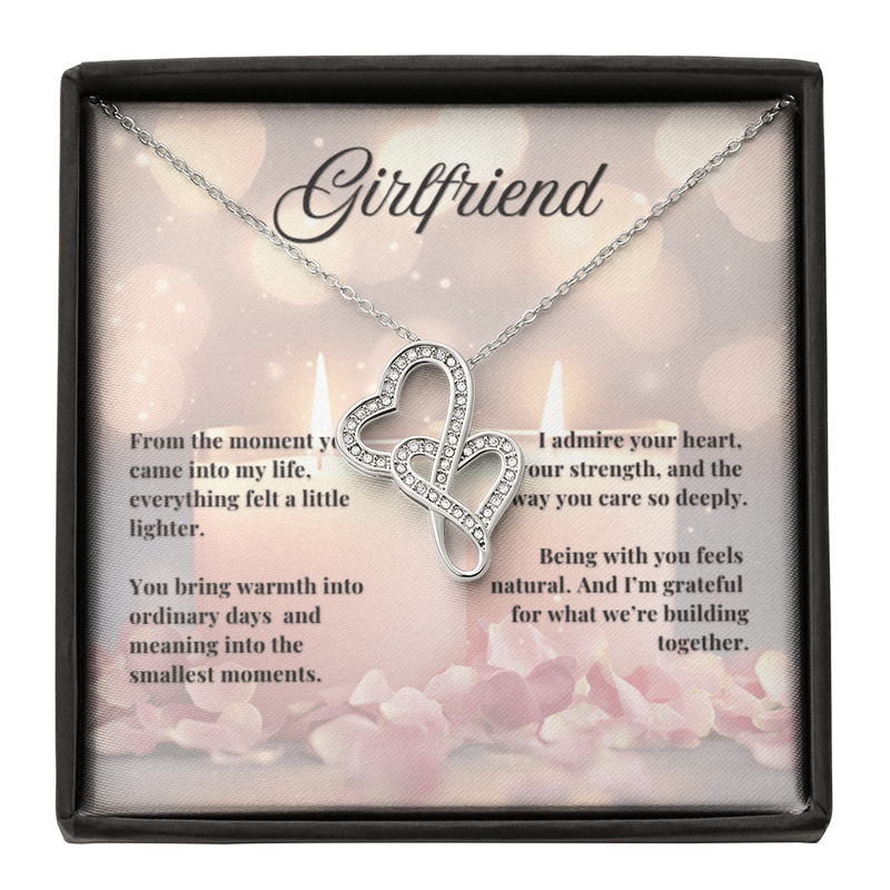 Heart-to-Heart Pendant Necklace | Girlfriend Mother's Day