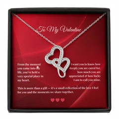 Heart-to-Heart Pendant Necklace | To My Valentine #3